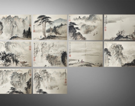 傅抱石 山水册页10