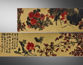 齐白石 群芳争艳