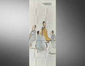 傅抱石 高士图