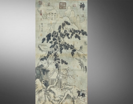 张照 山水