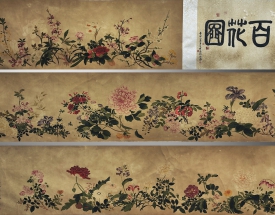 齐白石 百花图