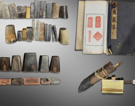 牛角样本.刻刀.刻床