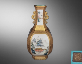 金地八开光衔环尊