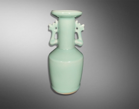 龙泉窑凤耳瓶