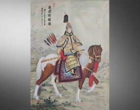 曾以宁 乾隆狩猎图