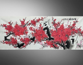 师百卉 红梅