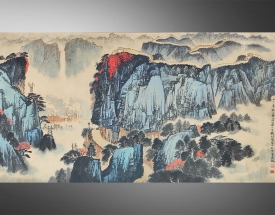 钱松岩 山水