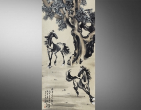 徐悲鸿 马