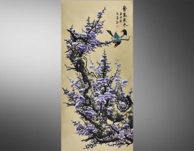 王成喜 紫气东来梅花