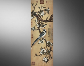 乾隆御笔 花鸟
