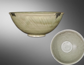 龙泉窑划花大碗