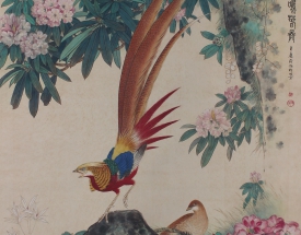 王庆升 鸣春图