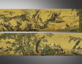 沈铨 百鸟朝凤
