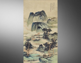 张大千 山水