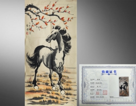 徐悲鸿 马