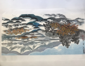 唐一文  北国风光