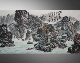 姜国华 山居人家