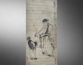 黄慎 人物