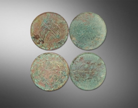 河南省造双旗币错版币