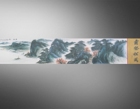 黎雄才 山水横幅